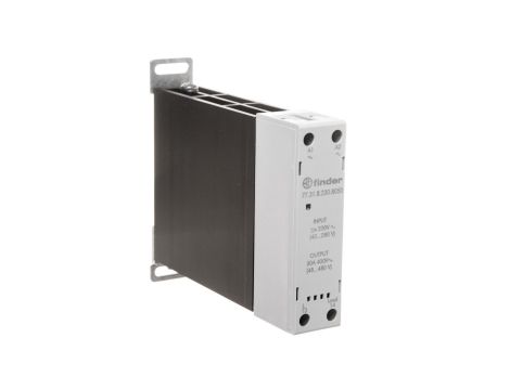 Modułowy przekaźnik SSR na szynę DIN 1Z 30A 60-240V AC załączanie w zerze, sterowanie 230V AC 77.31.8.230.8050
