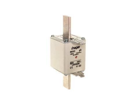 Wkładka bezpiecznika NH3C 80A 500V gG LNH3080M