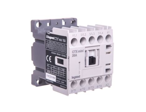 Stycznik mocy 16A 4P 230V AC 0Z 0R CTX3 MINI 417146