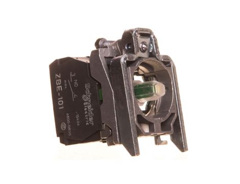 Harmony XB4 Korpus przycisku LED 24V biały metalowy, styk 1 NO (dawniej ZB4BW0B31, ZB4BW0B41, ZB4BW0B51, ZB4BW0B61)