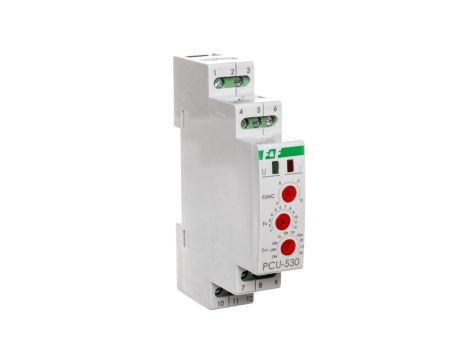 Przekaźnik czasowy uniwersalny 3P 8A 0,1s-576h 100-264V AC/DC wielofunkcyjny PCU-530