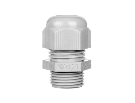 Dławnica kablowa poliamidowa M20 IP68 HELUTOP HT-M20 jasnoszara 93910