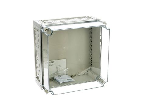 Obudowa 375x375x225mm IP65 pokrywa transparentna CI44E-200 036182