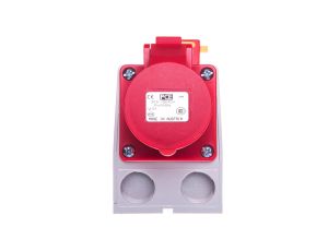 Gniazdo KOMBI z rozłącznikiem 0-1 M25 16A 4P 400V czerwone IP44 914-6w