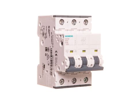 Wyłącznik nadprądowy 3P C 10A 6kA AC SENTRON 5SY6310-7