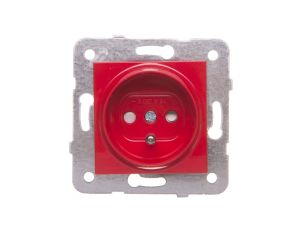 Karre Gniazdo Data, Kolor Czerwony / 90961945