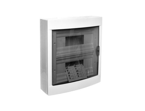 Rozdzielnica Natynkowa 2x12 2-Rzędowa 24-Modułowa IP40 Drzwi Transparentne 90912124 Viko by Panasonic