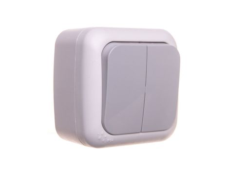 Palmiye Łącznik Świecznikowy 2-Grupowy, Kolor Szary / 90555502