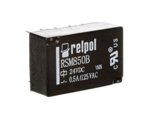 Przekaźnik subminiaturowy-sygnałowy 2P 0,5A 24V DC PCB RSM850B-6112-85-1024 2611715