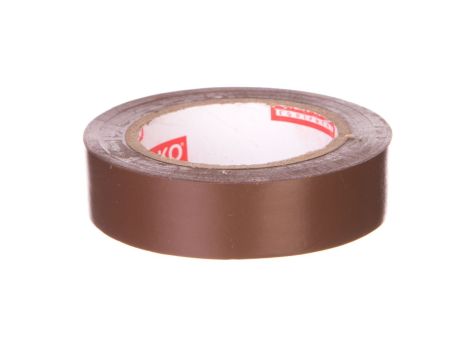 Taśma izolacyjna 15/10 brązowa TPVC_15-10-BRAZ /10szt./