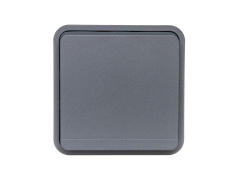 Berker W.1 Gniazdo pojedyncze z/u moduł IP55 szary 6768803515