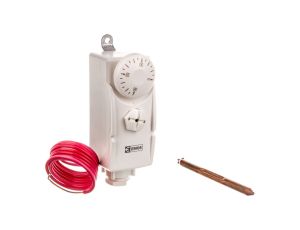 Termostat ręczny z czujnikiem T80F 0-90C 16A 230V biały P5682