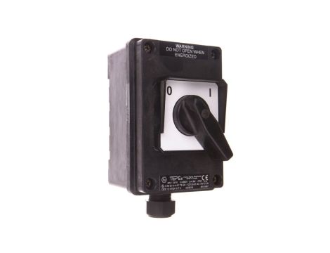 Łącznik 0-1 250V 16A czarny Ex SKX 13/10 IP66 strefa 1,21 oraz 2,22 31-000-9024