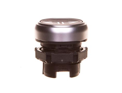 Napęd przycisku 22mm czarny z samopowrotem bez adaptera symbol (- II- LPCB1502