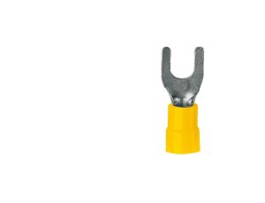 Końcówka aparatowa widełkowa izolowana KNE 6-6 /100szt./