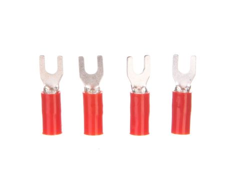 Końcówka aparatowa widełkowa izolowana KNV 3-1 /100szt./
