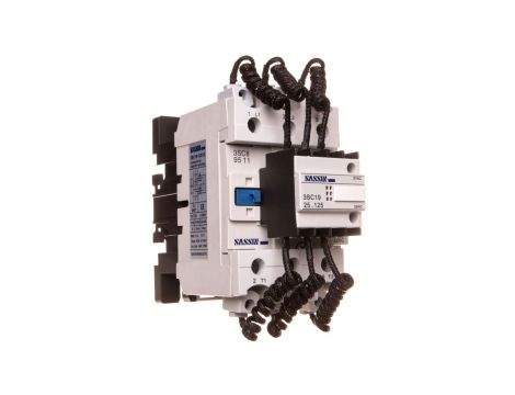 Stycznik łączenia kondensatorów 3P 25/50kvar 72A 1Z 2R SLK_3SC19-125
