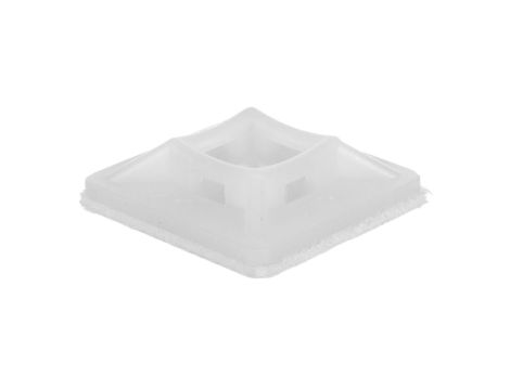 Element mocujący do opasek kablowych 19x19 biały ITA019019W /100szt./