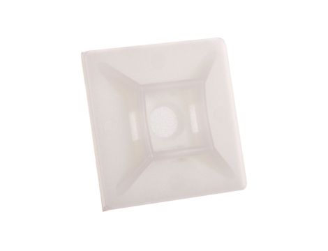 Element mocujący do opasek kablowych 28x28 biały ITA028028W /100szt./