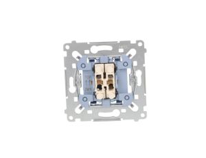 Simon 54 Łącznik żaluzjowy trójpozycyjny 1-0-2 mechanizm 250A 250V, szybkozłącza, SZW1KM