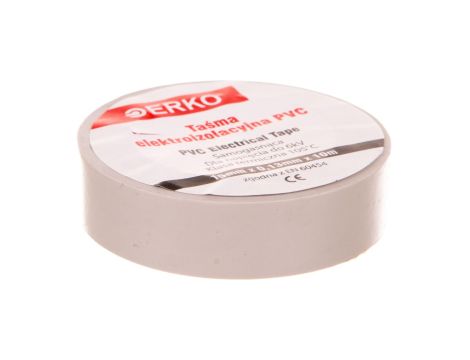 Taśma izolacyjna 15/10 szara TPVC_15-10-SZARA /10szt./