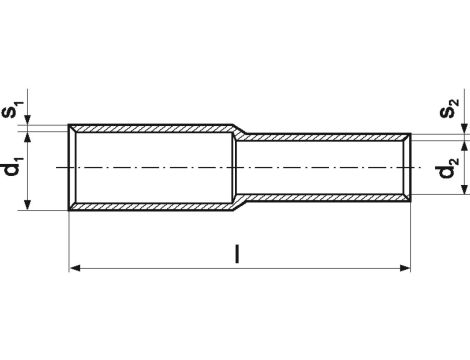 Złączka Cu redukcyjna KLR 300-240 /20szt./