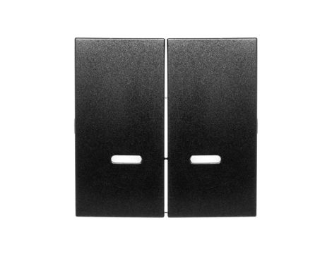 Simon 54 Klawisz podwójny do SW6/2XLM, SW7/2XM i SW6P1M z podświetleniem antracyt DKW9L/48