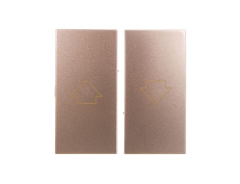 Simon 54 Klawisz do przycisku żaluzjowego SZP1M złoty mat DKZP1/44