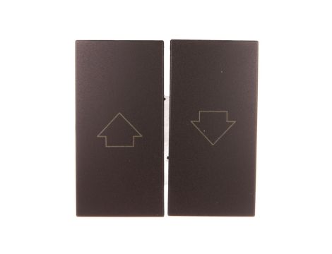 Simon 54 Klawisz do przycisku żaluzjowego SZP1WM brąz mat DKZP1W/46