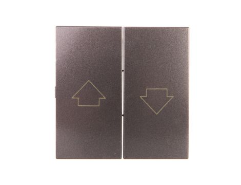 Simon 54 Klawisz do przycisku żaluzjowego SZP1WM antracyt DKZP1W/48