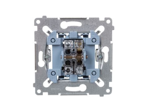 Simon 54 Przycisk pojedynczy zwierny mechanizm 10AX 250V, szybkozłącza, SP1M