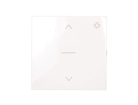 Simon 54 Klawisz do łącznika żaluzjowego SZW1KM antybakteryjny biały DKZW1K/AB11