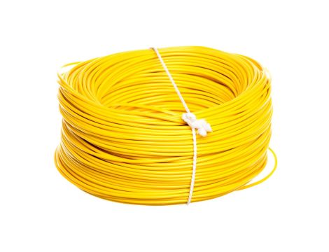 Przewód instalacyjny H05V-K (LgY) 1 żółty /100m/