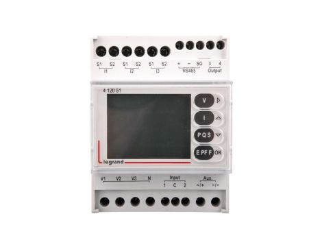 Analizator parametrów sieci EMDX3 TH35 RS485 412051