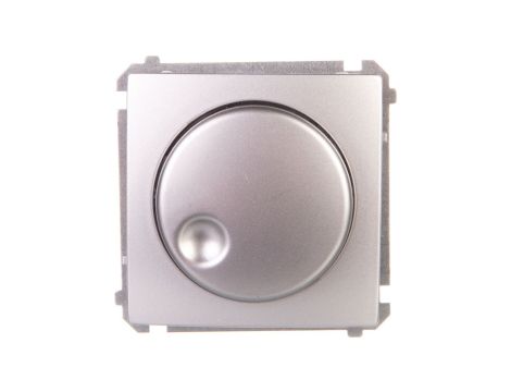 Simon Basic Regulator 1–10V do załączania i regulacji źródeł światła srebrny mat BMS9V.01/43