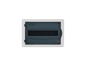 Rozdzielnica modułowa 1x12 p/t ECONOMIC BOX RP 1/12 drzwi transparentne (N+PE) IP40 2513-01