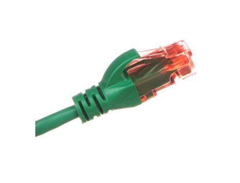 Kabel krosowy (Patch Cord) U/UTP kat.6 zielony 0,5m DK-1612-005/G