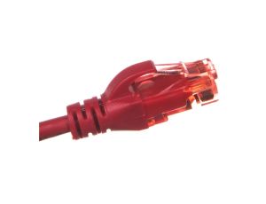 Kabel krosowy (Patch Cord) U/UTP kat.6 czerwony 1m DK-1612-010/R