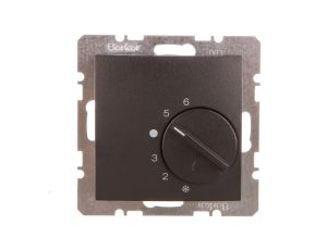 B.1/B.3/B.7 Glas Regulator temperatury pomieszczenia z zestykiem zmiennym i elementem centralnym antracyt 20261606