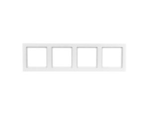 Berker Q.3 Ramka poczwórna biały aksamit 10146099