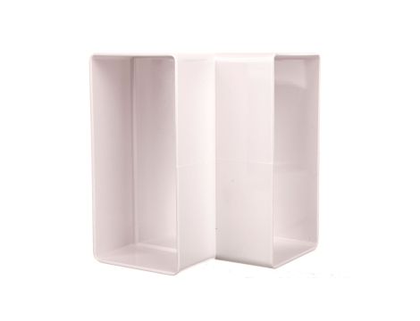 Kolano pionowe płaskie 55x110mm 90 stopni KP55-25