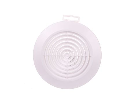 Kratka wentylacyjna sufitowa fi 100mm biała siatka T64