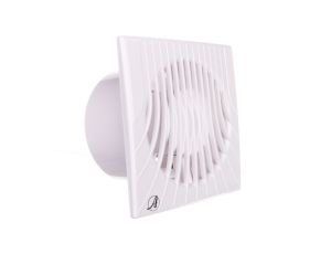 Wentylator wyciągowy fi 120 17W 150m3/h 230V IPX4 biały wył. czasowy, czujnik wilgoci E0007848W WA120H