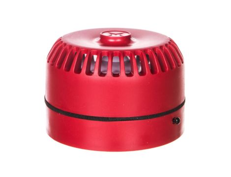 Sygnalizator akustyczny ROLP 9-28VDC 102dB czerwony płytki 32 tony CNBOP ROLP/SV/R/S 540501FULL-0389X