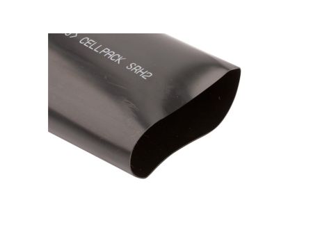 Rura termokurczliwa pogrubiana z klejem, czarna, SRH2 95-26 1000mm, 127429