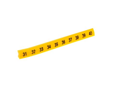 Oznacznik do złączek EZ-6/31-40 żółty R34RR-02050102800 /100szt./