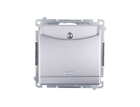 Simon 54 Łącznik hotelowy srebrny mat DWH1.01/43