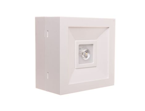 Oprawa awaryjna LOVATO N LED 3W 370lm (opt. otwarta) 3h jednozadaniowa AT biała LVNO/3W/B/3/SE/AT/WH