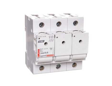 Rozłącznik bezpiecznikowy 3P 16A D01 R303 MAKS /bez wkładek/ 606724