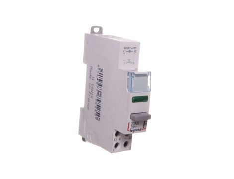 Przycisk modułowy 20A 1Z z lampką LED 12/48V zieloną LP461 412918